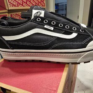 Vans Mte Old Skool Waterproof Black White VN000CVNBA2 Mens Size 12 Shoes NEW